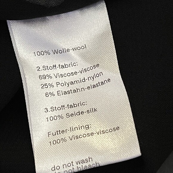 Akris Punto Colorful Wool Silk Floral Dress 6 Fit Flare Sleeveless Designer - Picture 13 of 16